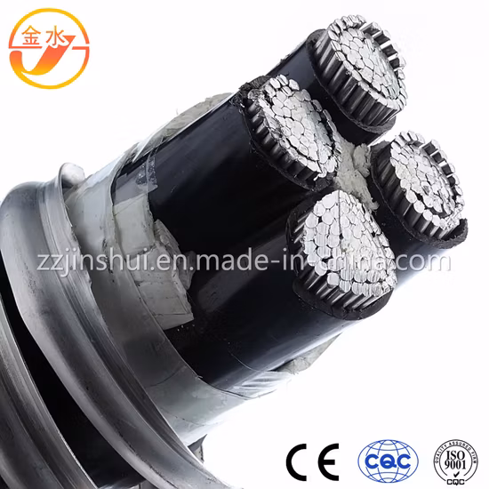 Potência PVC PE Isolados em XLPE cobre isolado elétrico fio de controle de cobre blindado cabo coaxial de borracha AAAC