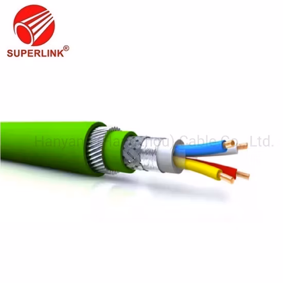 Cabo de controle do sistema de automação residencial inteligente Eib Knx do ônibus 1 par de cabo de cobre 1X2X0.8