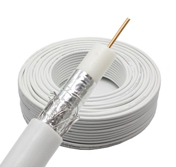 Rg174/Rg56/Rg58/Rg59/RG6 Cabo Coaxial Od 6,8mm 1,0mm CCS trançado 32